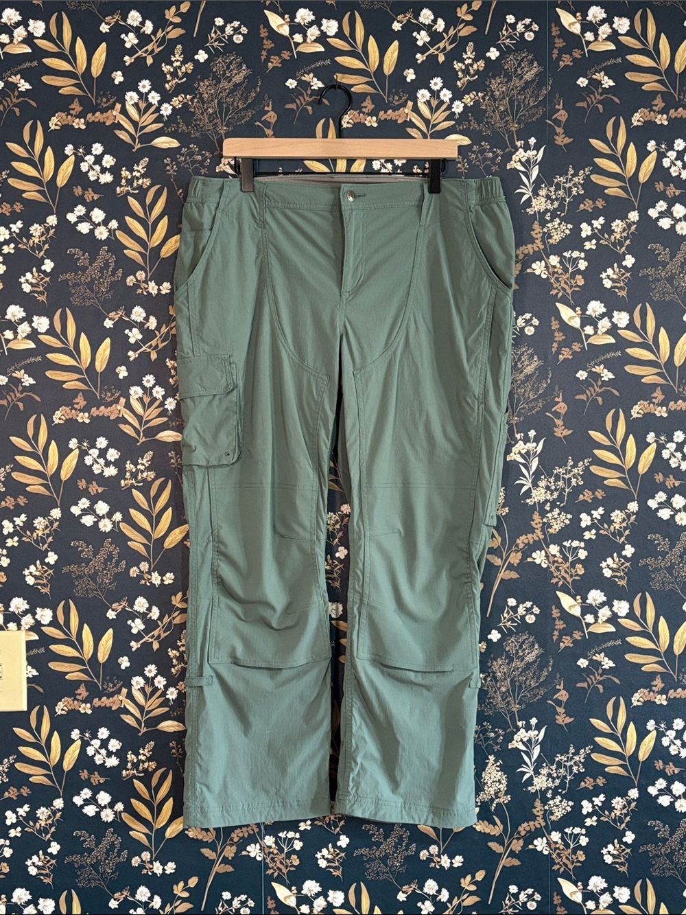 Duluth Trading Co. Company Women's Green Heirloom Gardening Pants Size 14 x 29